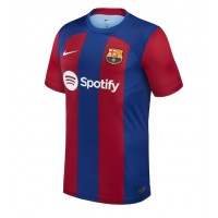 Camiseta Barcelona Jules Kounde #23 Primera Equipación 2023-24 manga corta